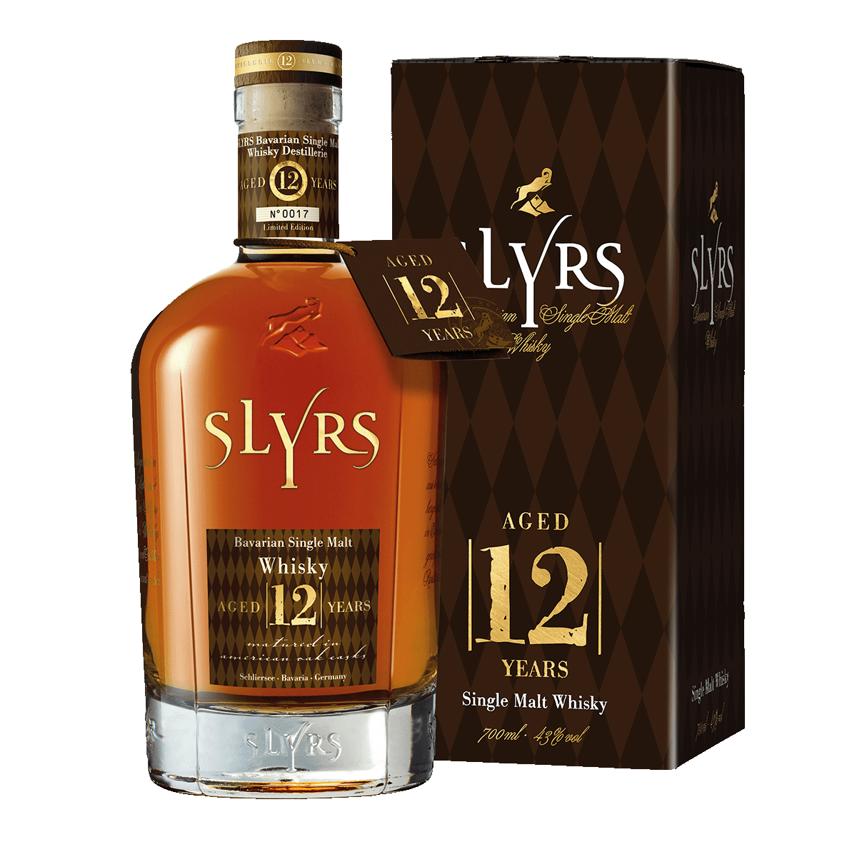 Slyrs Aged 12 years 43% vol