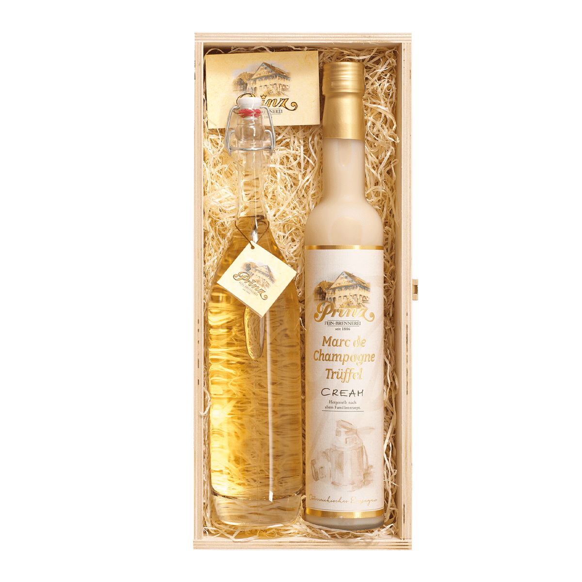 Prinz Christbaumlob  Geschenkkiste