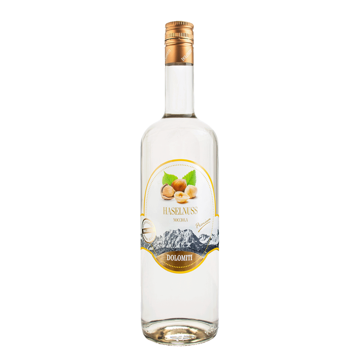 Dolomiti Haselnuss-Schnaps 40% vol.