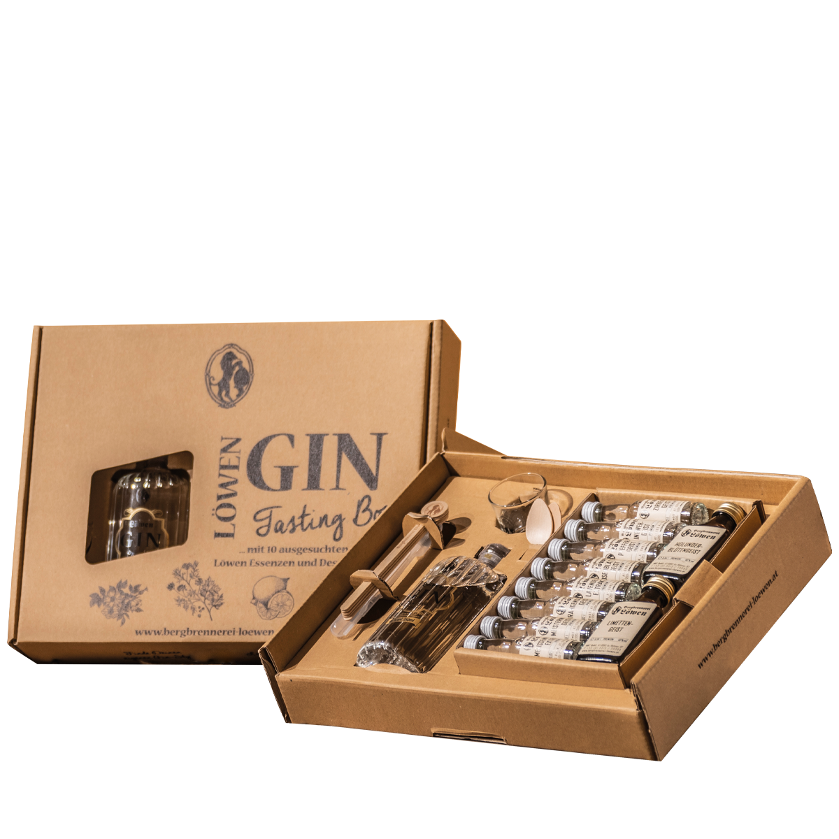 Löwen Gin Tasting Box 40% vol