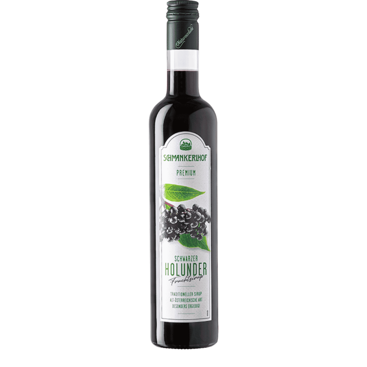 Schwarzer Holunder Sirup 0,5 Liter