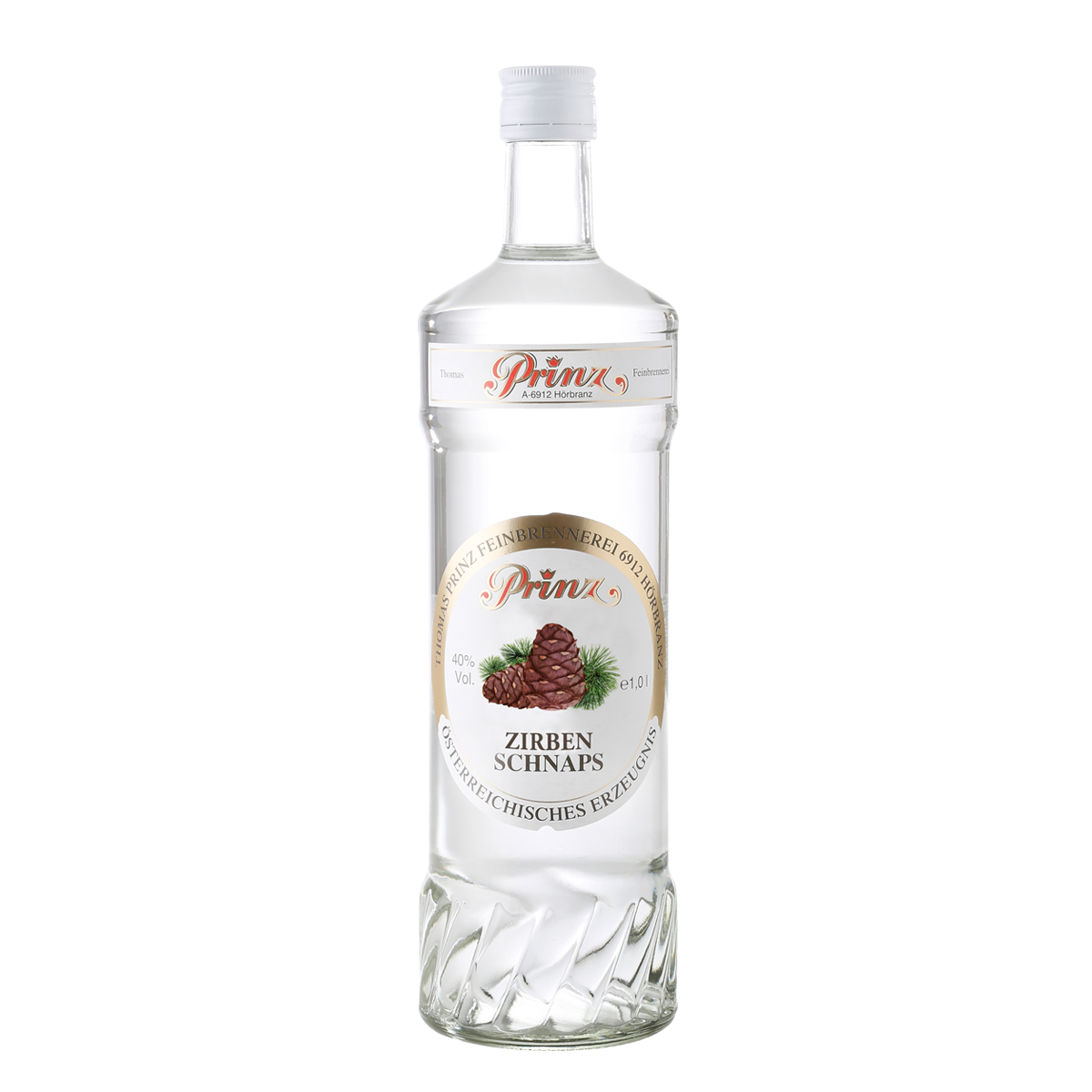 Prinz Zirbenschnaps 40% vol.