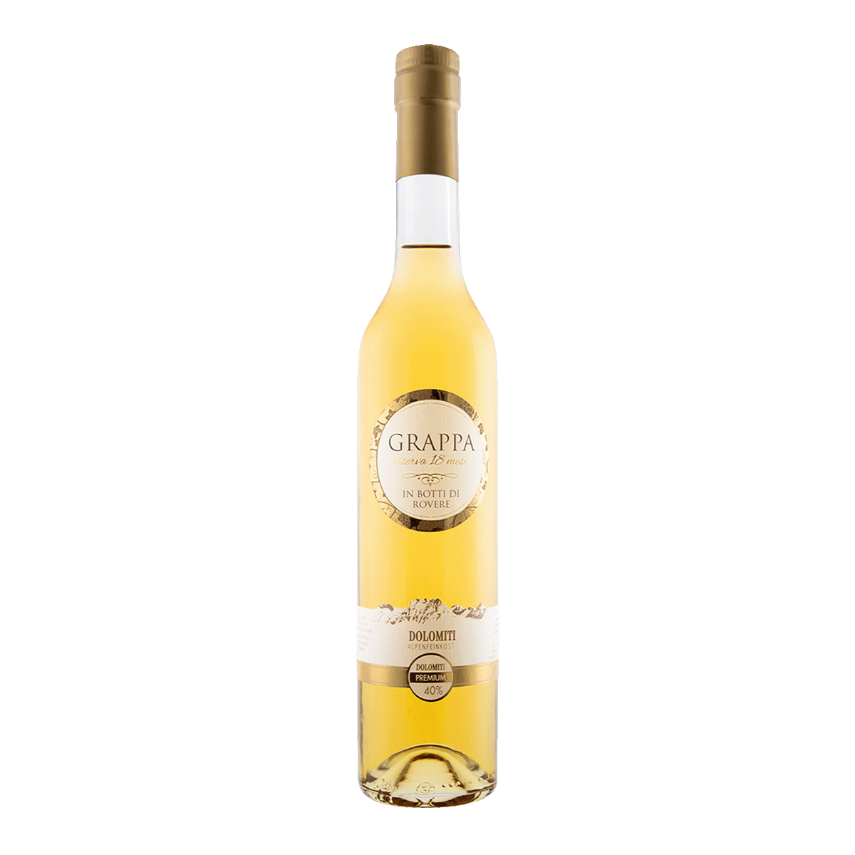 Dolomiti Grappa affinata 40% vol