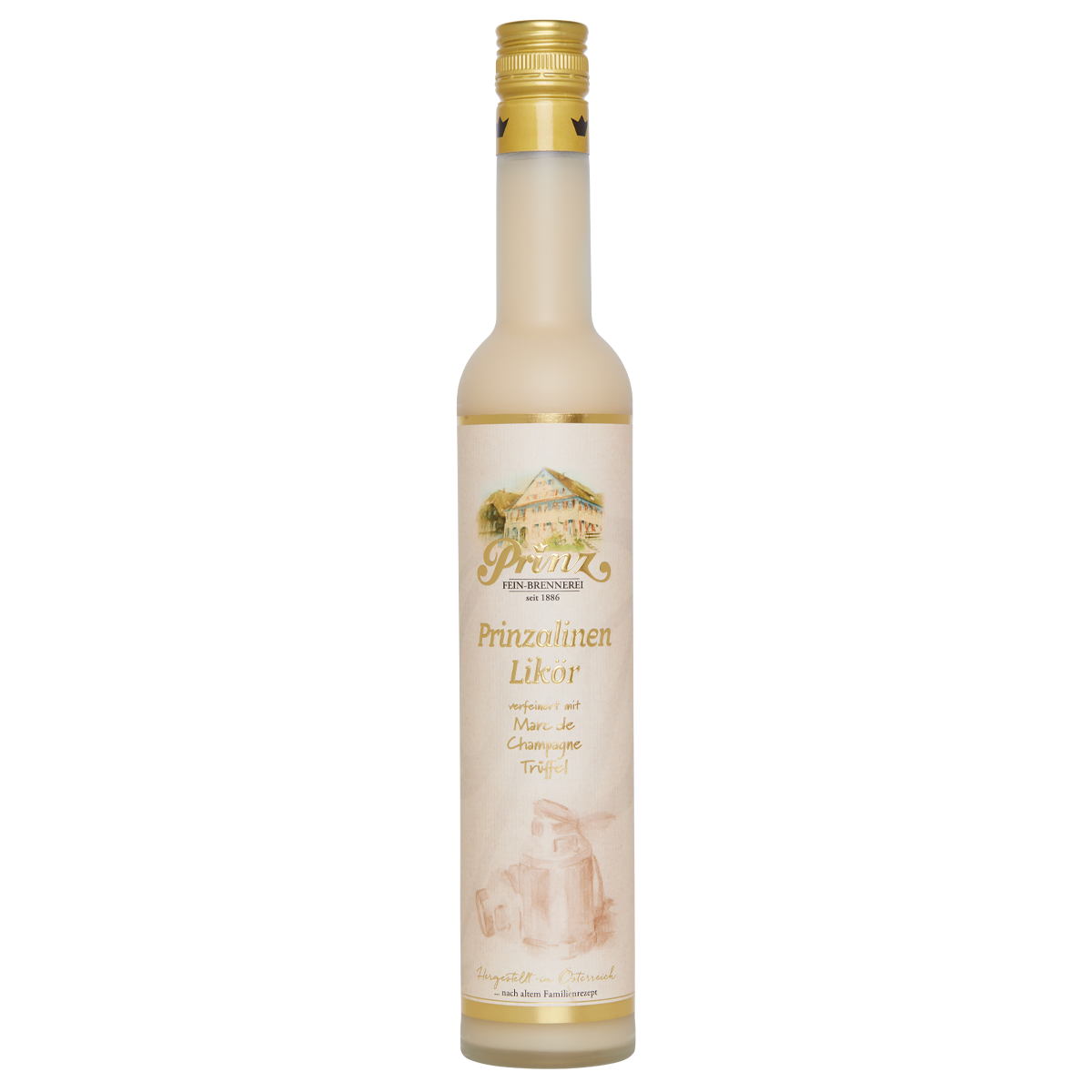Prinzalinen Likör verfeinert mit Marc de Champagne Trüffel 15% vol.